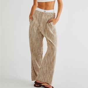 FREE PEOPLE - Marta Yarn Dye Trousers